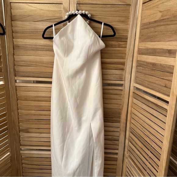 Lovers and Friends Nieve Maxi Dress Gown  in White size S - Picture 4 of 8